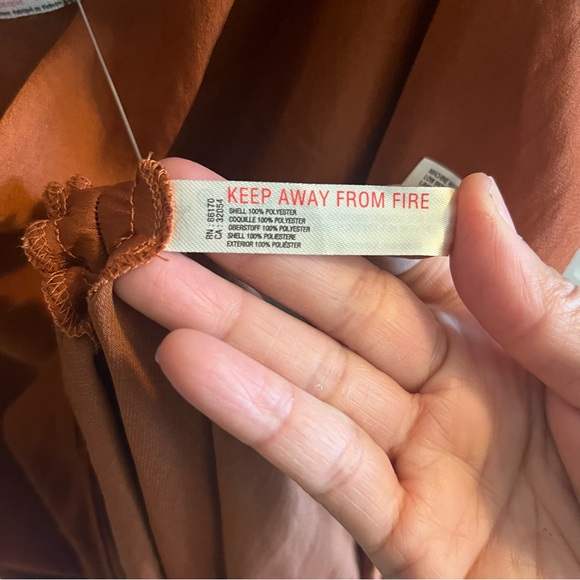 Free People Intimately Day to Night Midi Slip Dress Size Medium in Cinnabar NWT - Picture 10 of 13